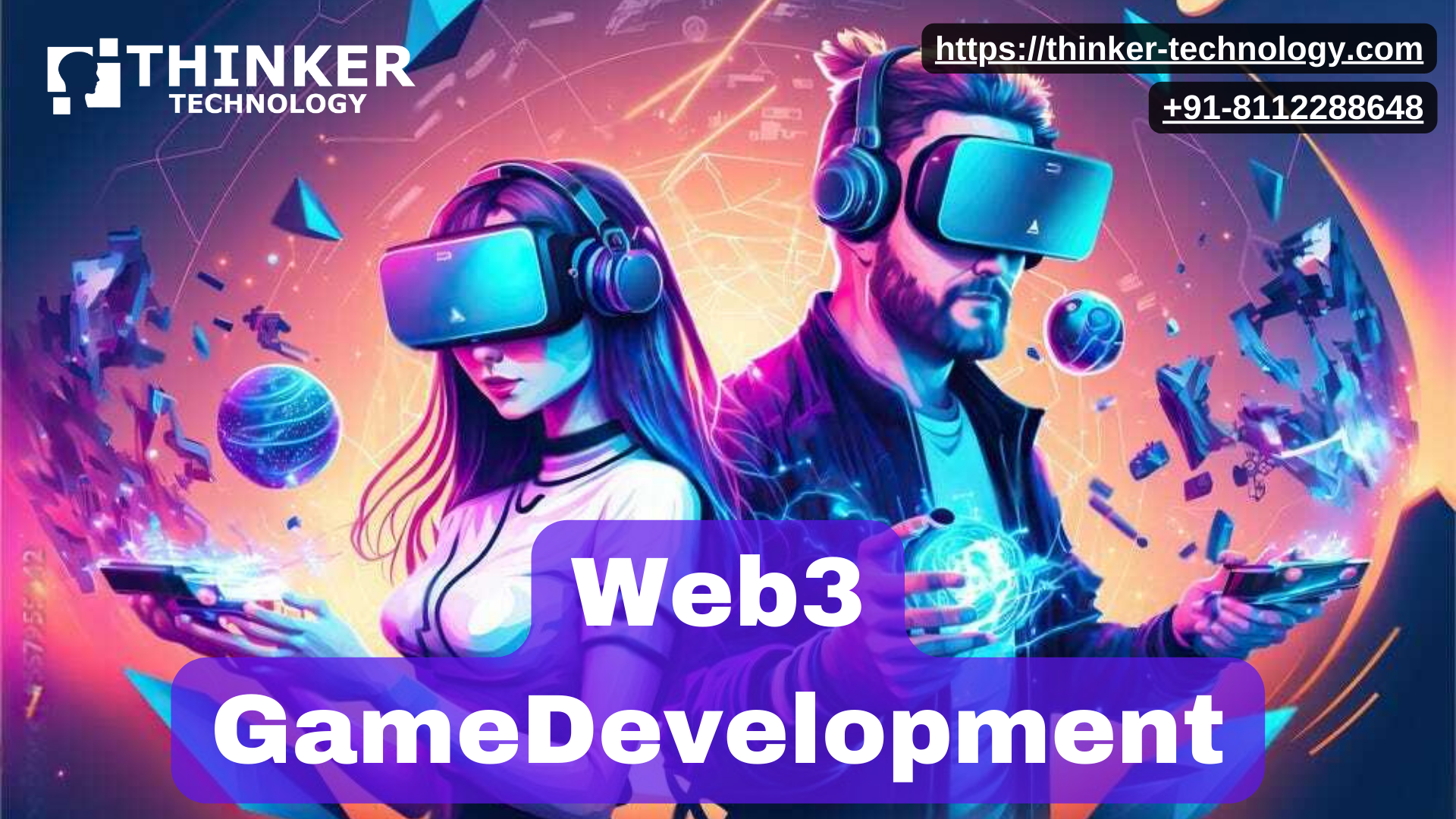 Thinker Technology is Best Blockchain WEB3 Game Development Company in Jaipur